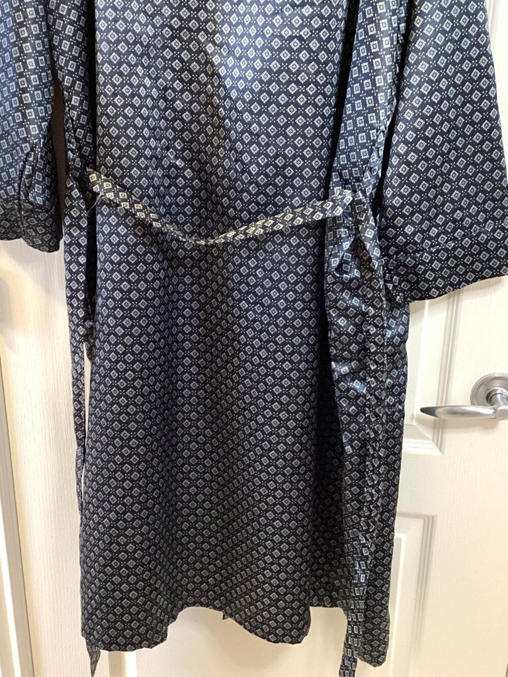 Penman's Men's Classic Lightweight Wrap Around Bathrobe Lounge Size 0/S - Picture 6 of 8